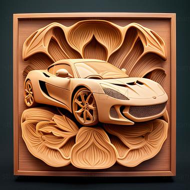 3D model Lotus Evora (STL)